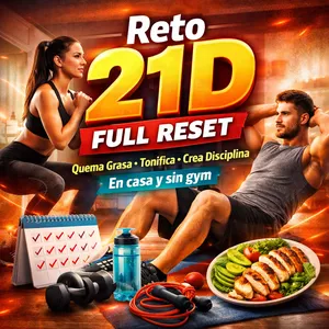 Imagen de portada para Ebook Reto 21D Full reset