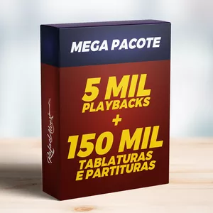 Imagen de portada para Curso online Mega Pack (5.000 PLAYBACKS + 150.000 TABLATURAS E PARTITURAS)