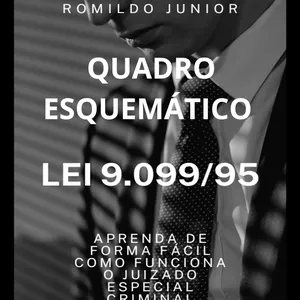 Imagem de capa para o Ebook QUADRO ESQUEMÁTICO - JECRIM