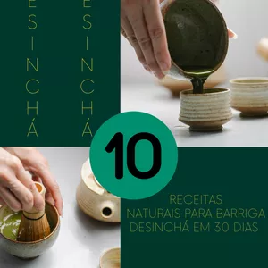 Imagem de capa para o Ebook Desinchá em 30 dias