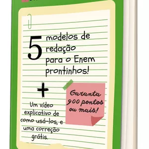 Imagem do curso Modelos de redação padrão Enem