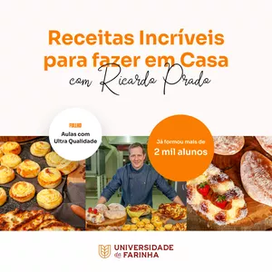Imagem de capa para o Curso online Curso Receitas Incríveis Para Você Fazer em Casa