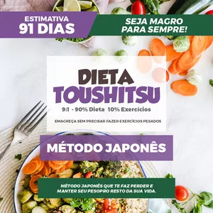 Imagem de Dieta Toushitsu - Método Japonês criado por Katiuscia Sayori Tanabe na hotmart