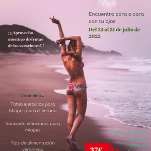 Imagen de portada para Curso online Mejora tu miopía este verano