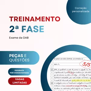 Treinamento para a Segunda Fase do Exame da OAB - Direito Penal