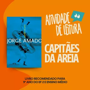 Imagem de capa para o Ebook Capitães da areia - 8 semanas de aula totalmente planejadas e com gabarito!