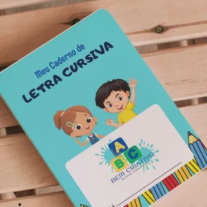 Imagem de capa para o Ebook Apostila de Letra Cursiva