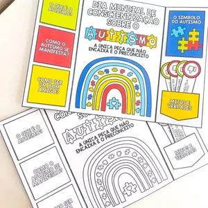 Imagem de capa para o Ebook LAPBOOK DO AUTISMO 