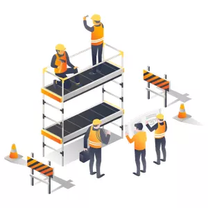 Imagem de capa para o Ebook Treinamento andaimes 