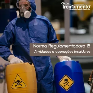 Curso TREINAMENTO NR-15: ATIVIDADES E OPERAÇÕES INSALUBRES