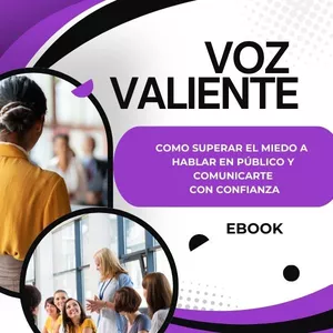 Imagen de portada para Curso online Voz Valiente: Cómo Superar el Miedo a Hablar en Público y Comunicarte con Confianza