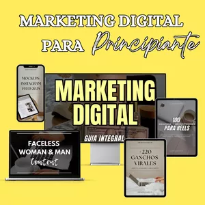 Imagen de portada para Ebook Guia Marketing Digital + Kit Contenido Instagram 2025