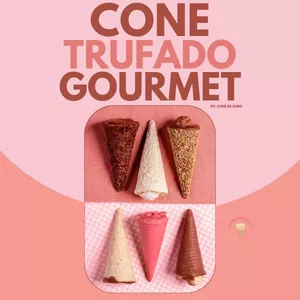 Imagem de capa para o Ebook Cone Trufado Gourmet