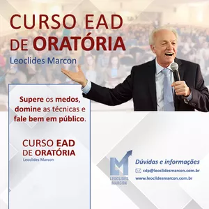 Curso EAD de Oratória - Leoclides Marcon grátis