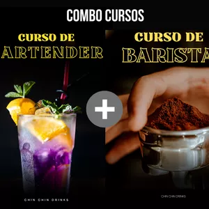 Imagen de portada para Ebook CURSO DE BARTENDER + CURSO BARISTA