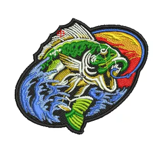 Imagem de capa para o Ebook Matriz de bordado Tucunaré