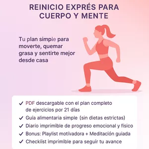Imagen de portada para Curso online 21 Días Fit: Reinicio Exprés para Cuerpo y Mente