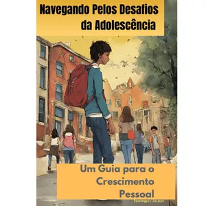 Imagem de capa para o Ebook Navegando Pelos Desafios da Adolescência: Um Guia para o Crescimento Pessoal