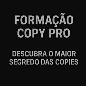 Imagem de capa para o Ebook Formação Copy Pro