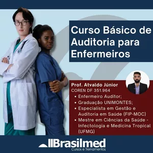 Imagem de capa para o Curso online CURSO BÁSICO DE AUDITORIA PARA ENFERMEIROS