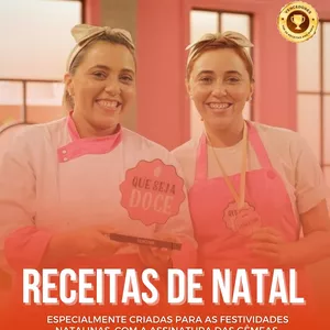 Imagem de capa para o Ebook RECEITAS DE NATAL DA DOCERIAPORMM