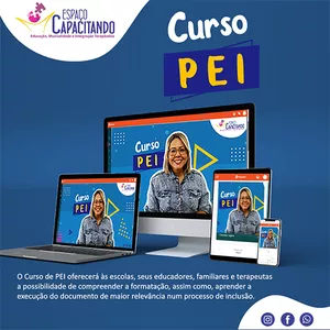Curso PEI - PLANO EDUCACIONAL INDIVIDUAL
