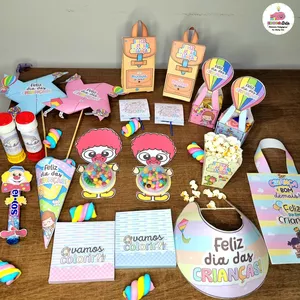 Imagem de capa para o Ebook KIT LEMBRANCINHAS DIA DAS CRIANÇAS EDUCA ARTE