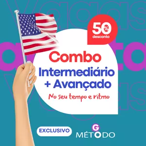 Imagem de capa para o Curso online Inglês Intermediário e Avançado no seu Tempo e Ritmo - Exclusivo Método Go 2