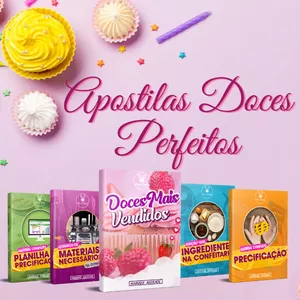 Imagem de capa para o Ebook Doces Mais Vendidos EBOOK