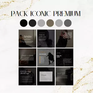 Imagem de capa para o Curso online PACK ICONIC PREMIUM