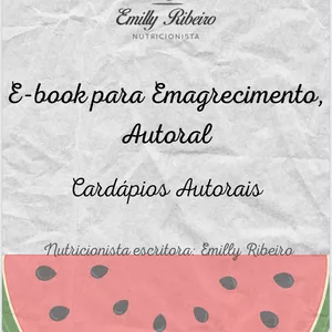 Imagem de capa para o Ebook E-Book para Emagrecimento 