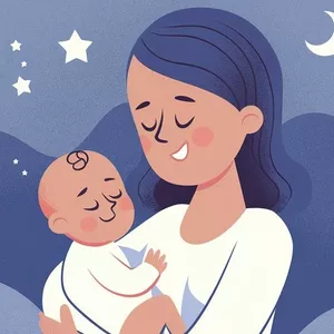 Imagem de capa para o Ebook Guia do Sono Para Bebês Como Garantir Noites de Paz e Tranquilidade