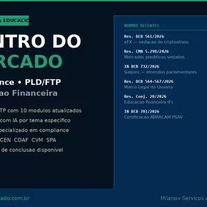 Imagem do curso Dentro do Mercado — Compliance e PLD/FTP