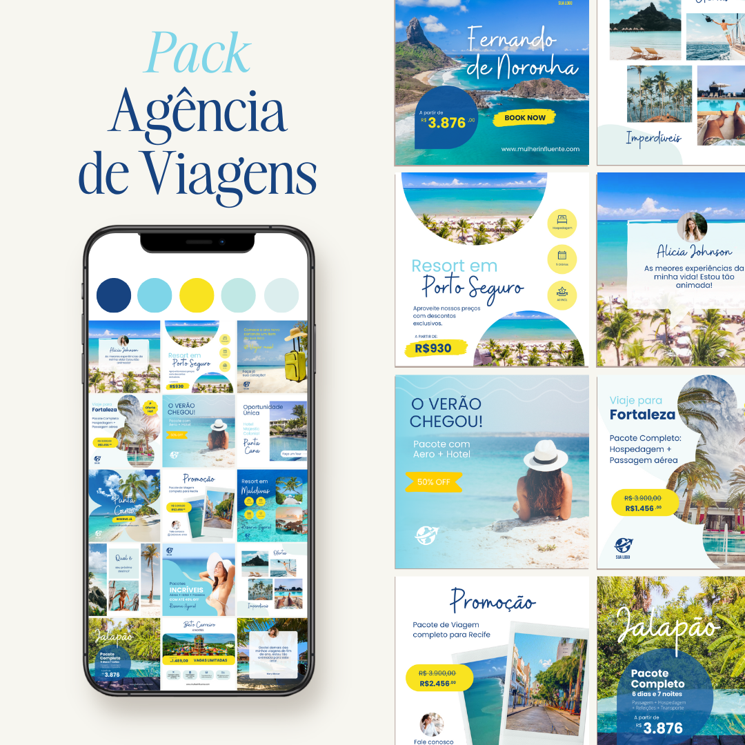 Imagem Pack Agência de Viagens