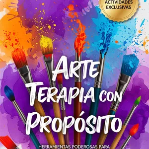 Imagen de portada para Ebook  Arteterapia con Propósito: Herramientas para sesiones que Transforman Vidas