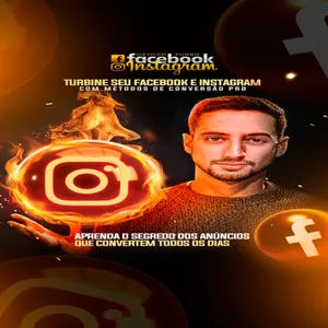 Imagem do curso Domine o Facebook e Instagram para vendas. Métado turbo!