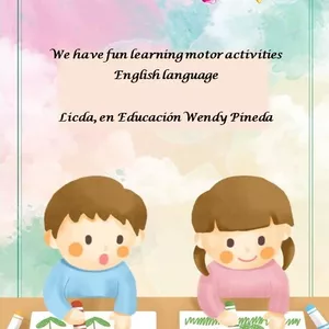 Cover image for Ebook We have fun learning motor activities English language
