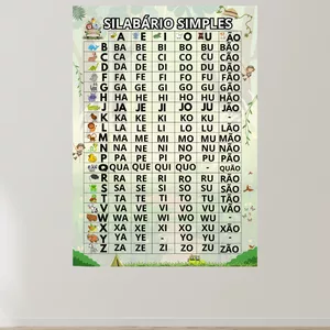 Imagem de capa para o Ebook SILABÁRIO SIMPLES - TEMA SAFARI