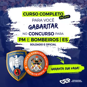 Imagem do curso INTENSIVÃO CARREIRA MILITAR - DO BAISCO AO AVANÇADO preparatorio para a policia militar 