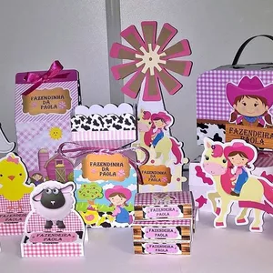 Imagem de capa para o Curso online Arte para Lembrancinha Personalizada - FAZENDINHA - Driver com todos os modelos 100% EDITAVEL