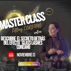 Imagen de portada para Curso online MASTER CLASS LIFTING COREANO