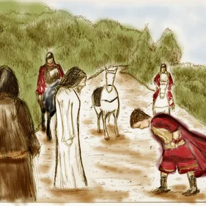 Imagem de capa para o Ebook Uma Palavra de fé - Jesus, o centurião e a cananeia.