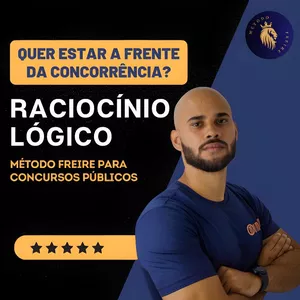 Imagem do curso Raciocínio Lógico: Método Freire para Concursos Públicos