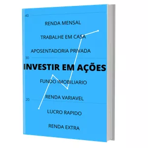 Imagem de capa para o Ebook Ebook Investir em Ações