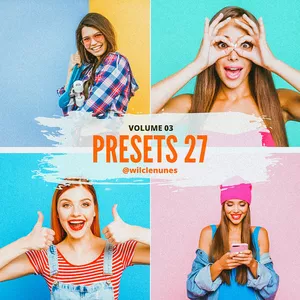 Imagem de capa para o Curso online @presetsdowill - PRESETS 27