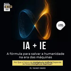 Imagem de capa para o Ebook Inteligência Artificial &amp; Inteligência Espiritual: A fórmula para salvar a humanidade na era das máquinas
