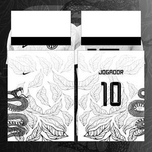 Imagem de capa para o Curso online ARTE VETOR CAMISA INTERCLASSES SERPENTE PRETO E BRANCO