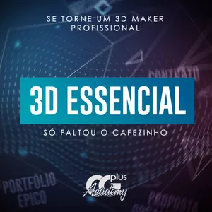 Imagem de capa para o Curso online 3D ESSENCIAL