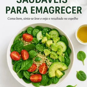 Imagem de capa para o Ebook 30 Receitas saudáveis para emagrecer