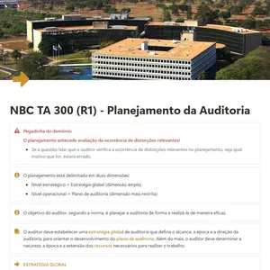 Imagem de capa para o Ebook Resumo Auditor Fiscal - Tópicos em Auditoria